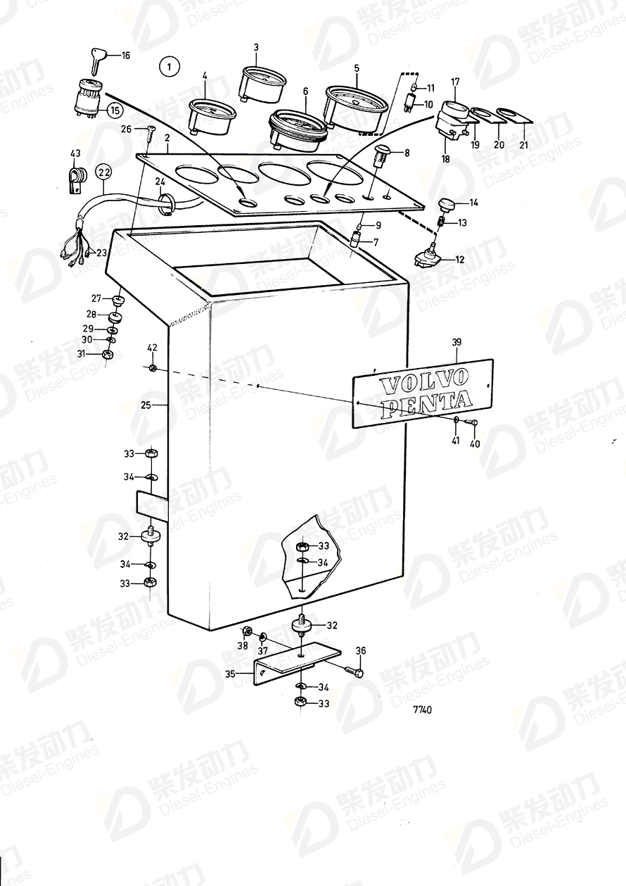 沃尔沃 电缆 846928 图纸